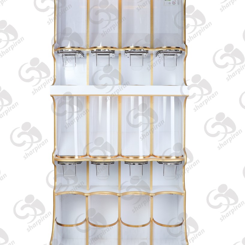 استند و قفسه مدل مکانیزه استوانه ای 12 مخزنه(ارسال رایگان به کل ایران)