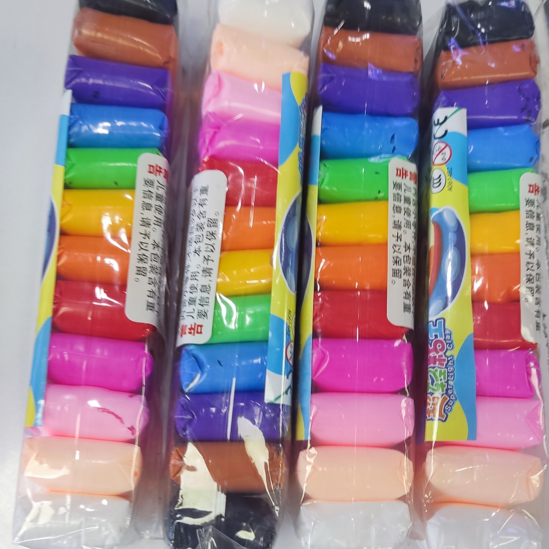 خمیر کلی 12 رنگ یا خمیر سبک 