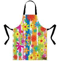 پیشبند آشپزخانه ضد آب سه لایه سایز 50 در 70 مدل A1-1011 شرکت رنس