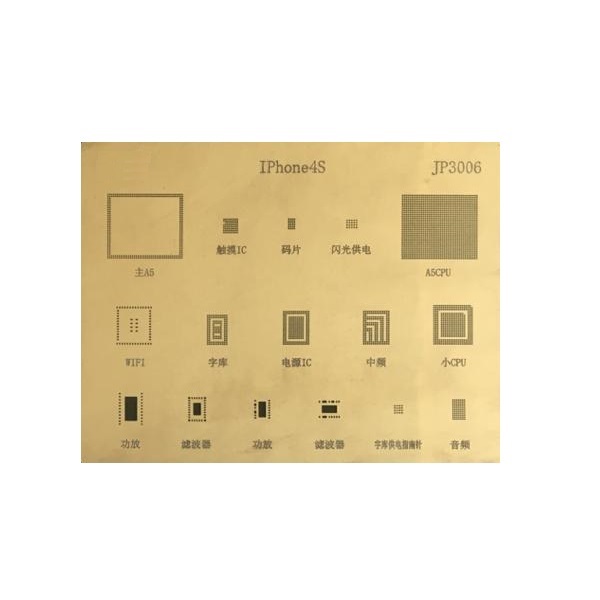 شابلون مدل P3006 مناسب برای گوشی موبایل اپل iPhone 4S