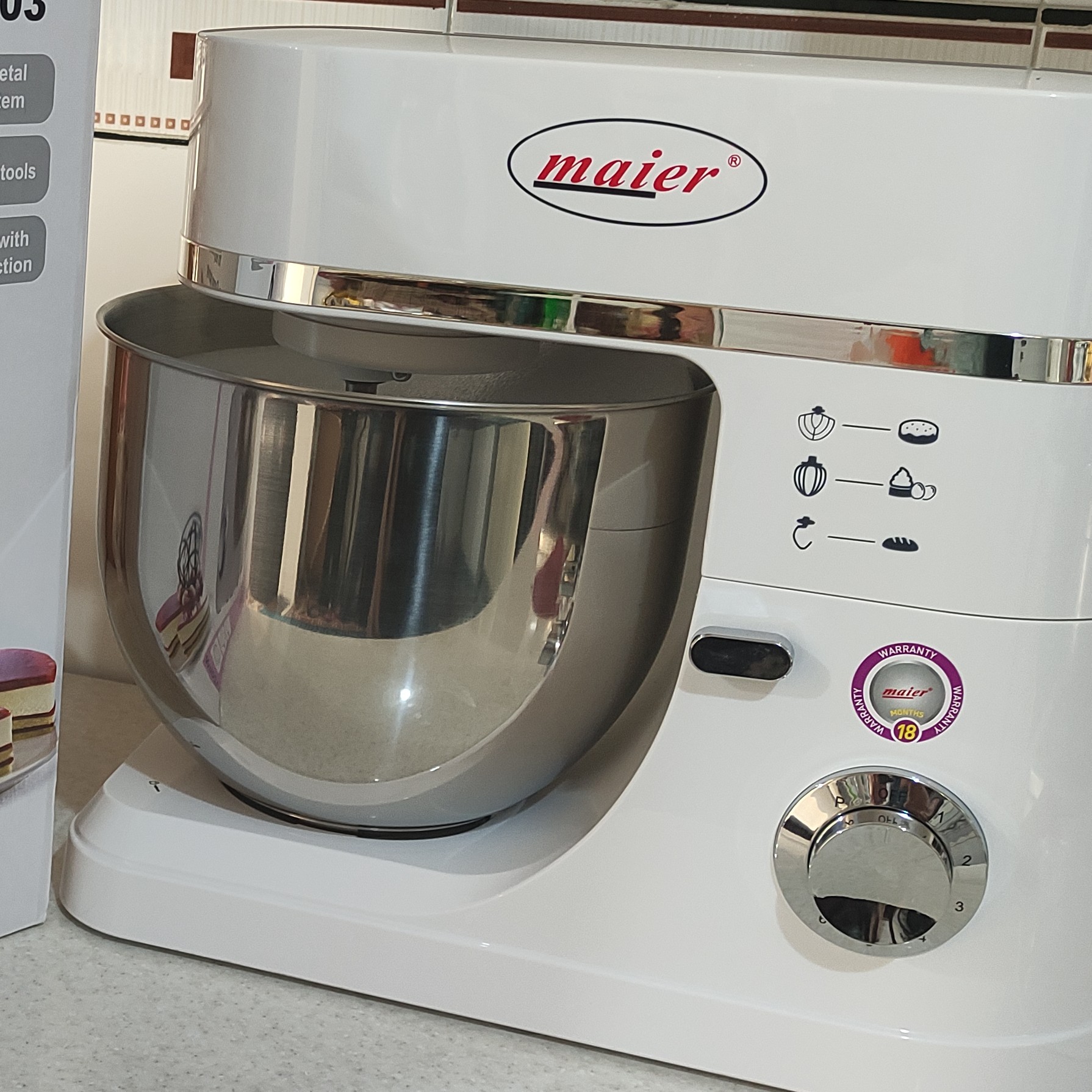 همزن کاسه دار صنعتی MR-1303