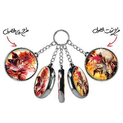 جاکلیدی خندالو طرح ناتسو انیمه فری تیل مدل دوطرفه کد 1649616504