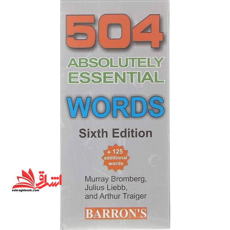 فلش کارت flash card 504 words پالتویی - فروشگاه کتاب اشراق