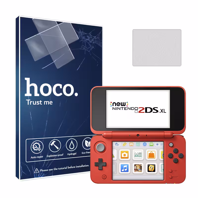 گلس کنسول بازی نینتندو 2DS XL (small) مدل مات برند هوکو کد M