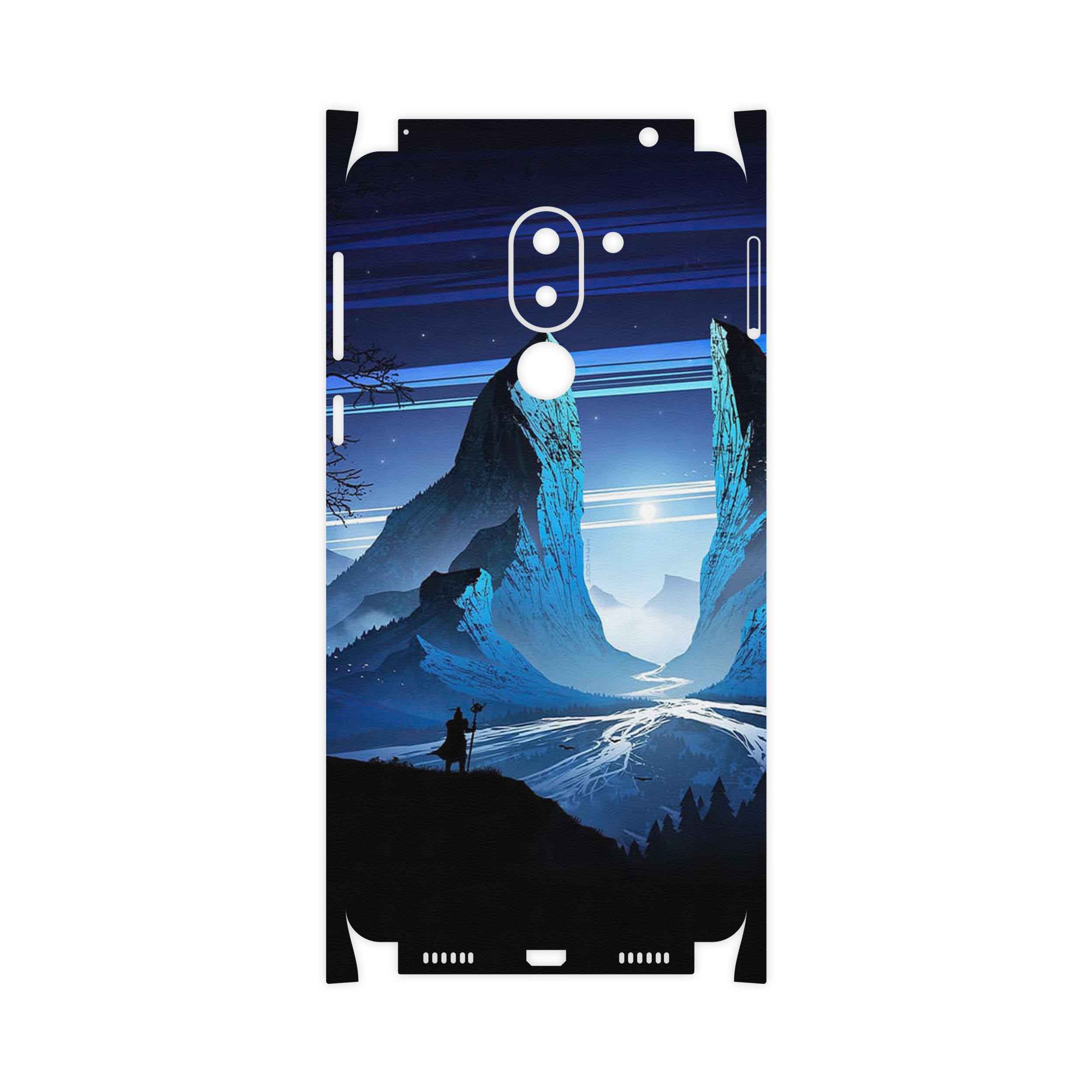 برچسب پوششی ماهوت مدل Blue Mountains Digital Art-FullSkin مناسب برای گوشی موبایل آنر 6X