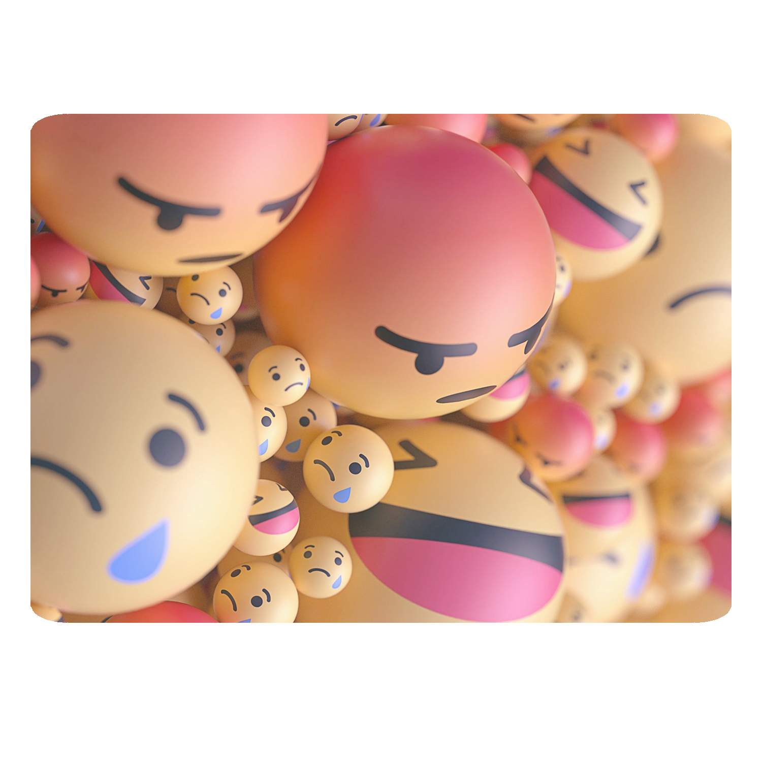 ماوس پد طرح شکلک کد A32