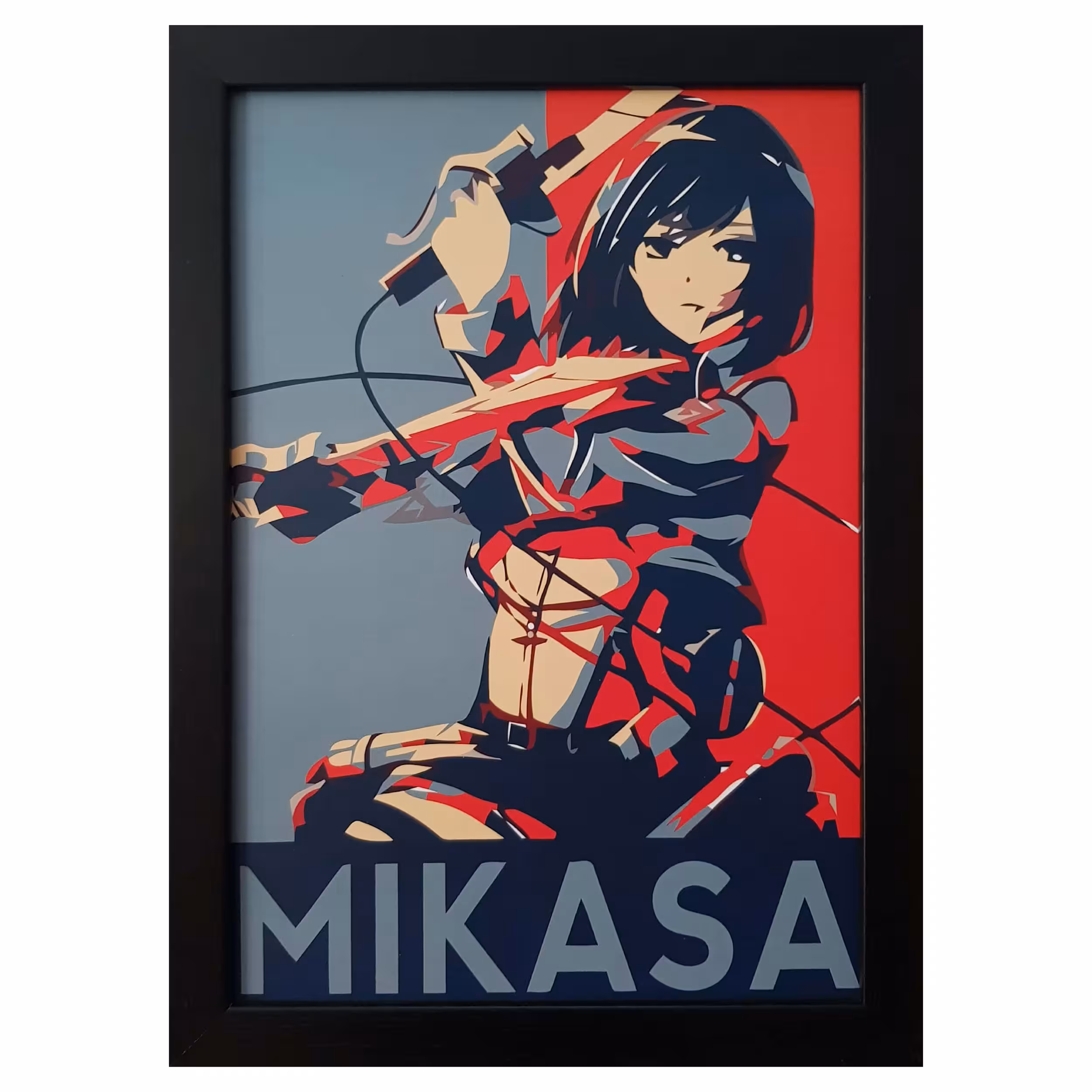تابلو طرح Mikasa Ackerman