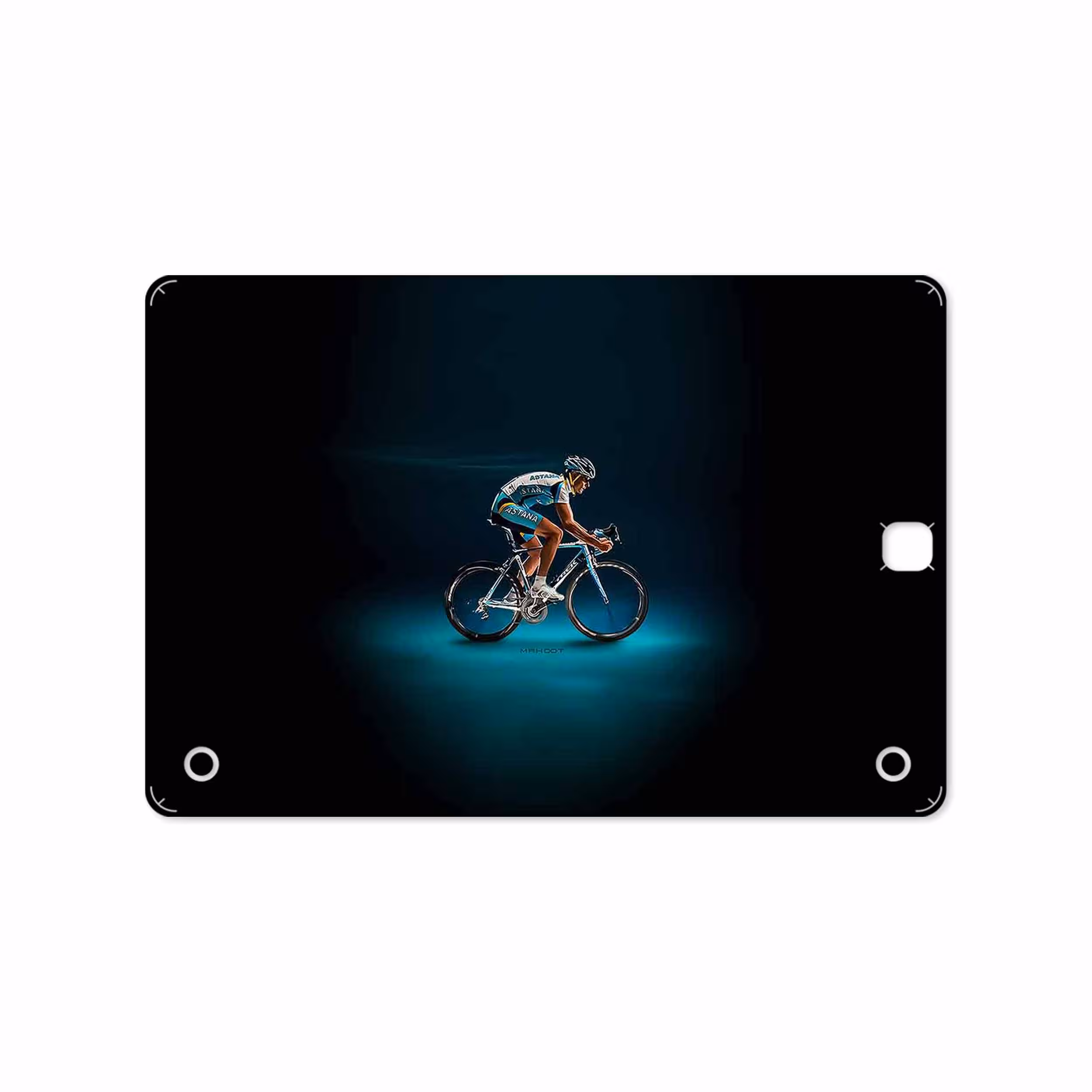 برچسب پوششی ماهوت مدل Road cycling مناسب برای تبلت سامسونگ Galaxy Tab A 9.7 2015 T555