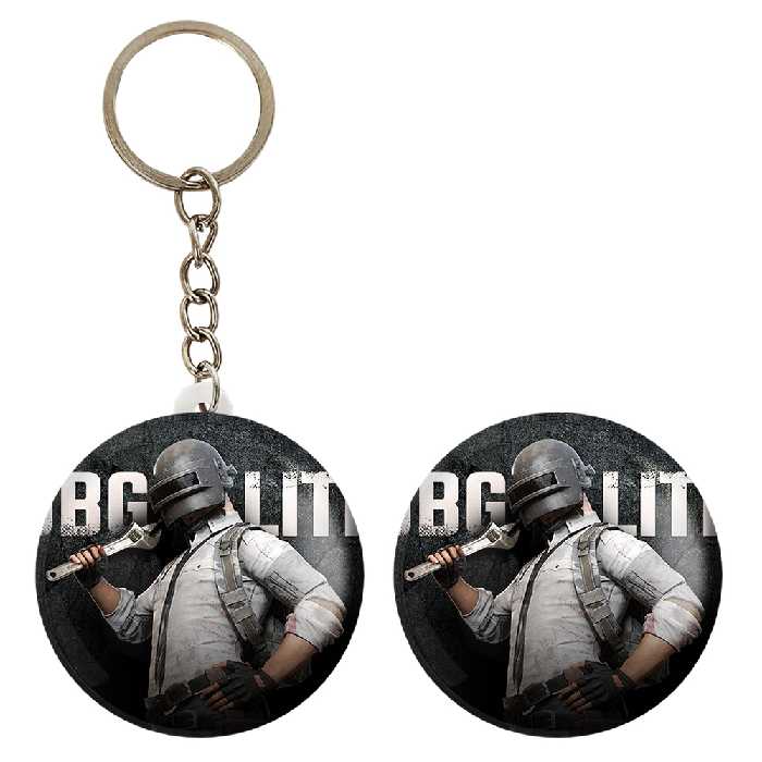 پیکسل خندالو مدل پابجی کد 3801 به همراه جاکلیدی