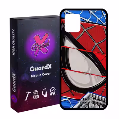 کاور گارد ایکس طرح مرد عنکبوتی مدل Glass10491 مناسب برای گوشی موبایل سامسونگ Galaxy Note 10 Lite / A81