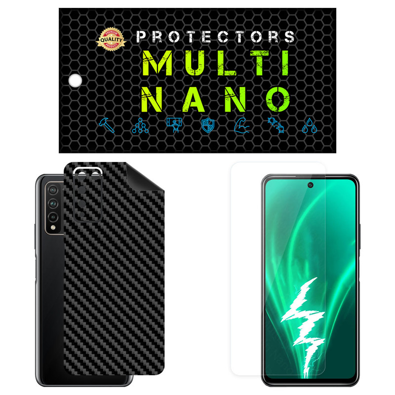 محافظ صفحه نمایش مولتی نانو مدل X-SFC مناسب برای گوشی موبایل آنر 10X Lite به همراه برچسب پوششی | کالا برتری