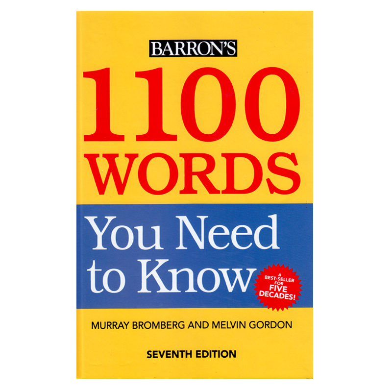 کتاب 1100 Words You Need To Know Seventh Edition اثر Murray Bromberg And Melvin Gordon انتشارات جنگل