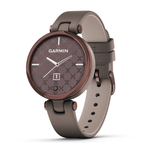 ساعت گارمين ليلي بند چرم ايتاليايي GARMIN Watch LILY Italian Leather