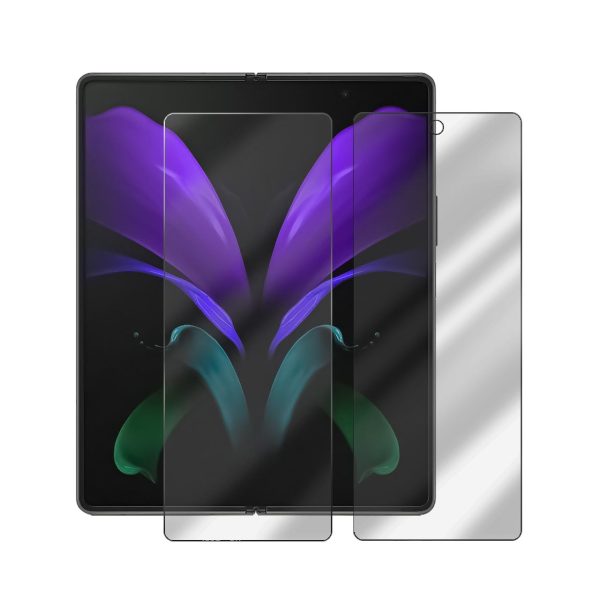 گلس سامسونگ Galaxy Z Fold3 5G مدل نانو هیدروژل پرایوسی برند راک اسپیس پک دو عددی کد SS