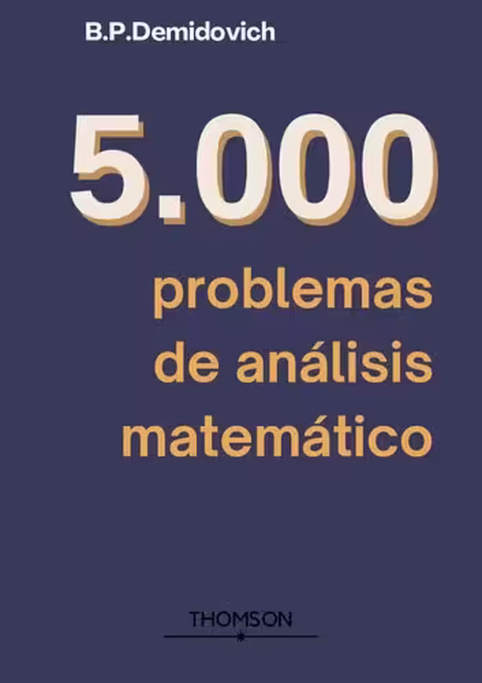 خرید و دانلود نسخه کامل کتاب 5000 problemas de analisis matematico