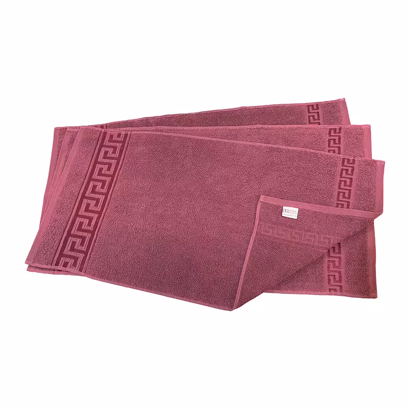 حوله دستی بهباف آذر طرح رومی سایز 40×78 سانتی متر بسته 3 عددی | کالا مکس