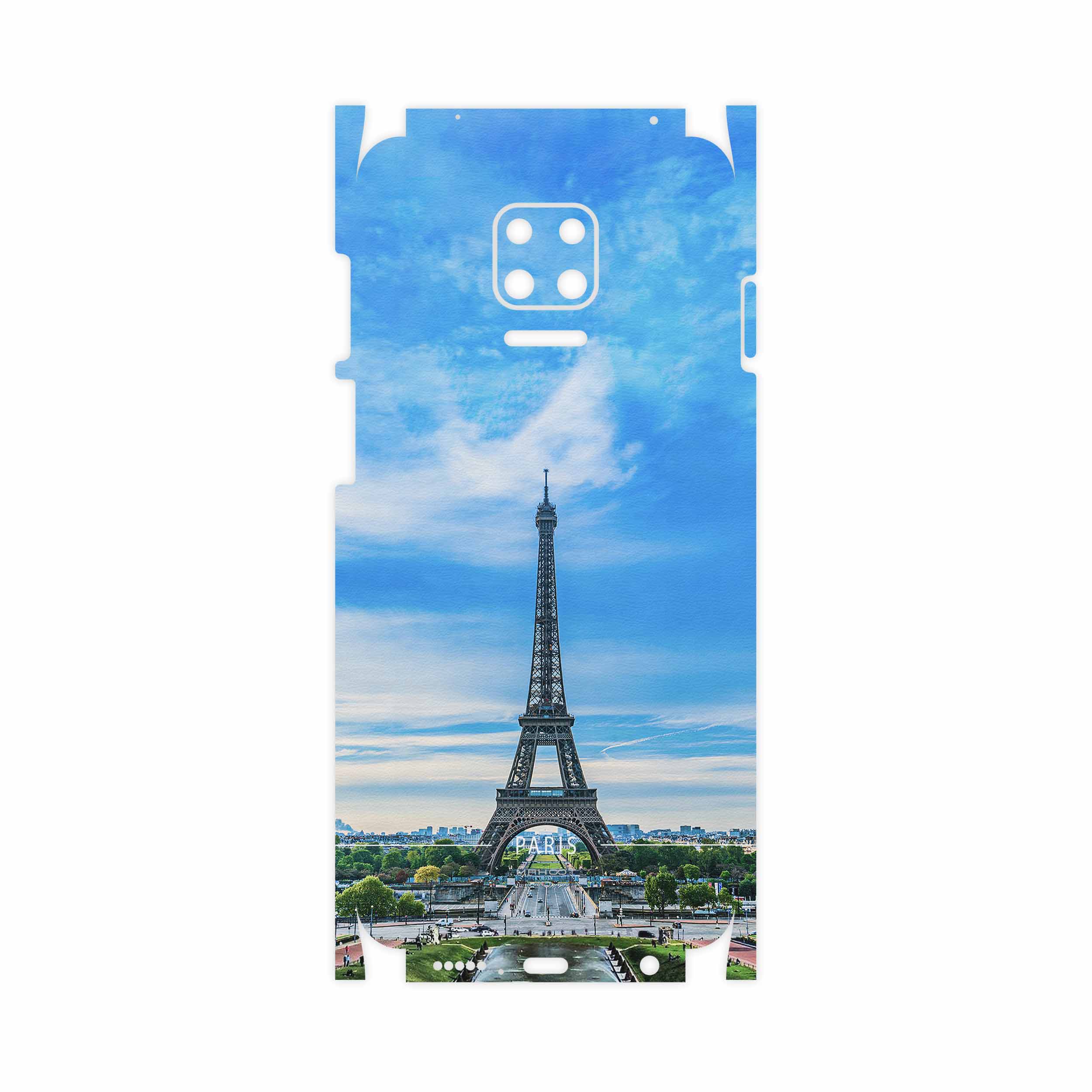 برچسب پوششی ماهوت مدل Paris City-FullSkin مناسب برای گوشی موبایل شیائومی Redmi Note 9S