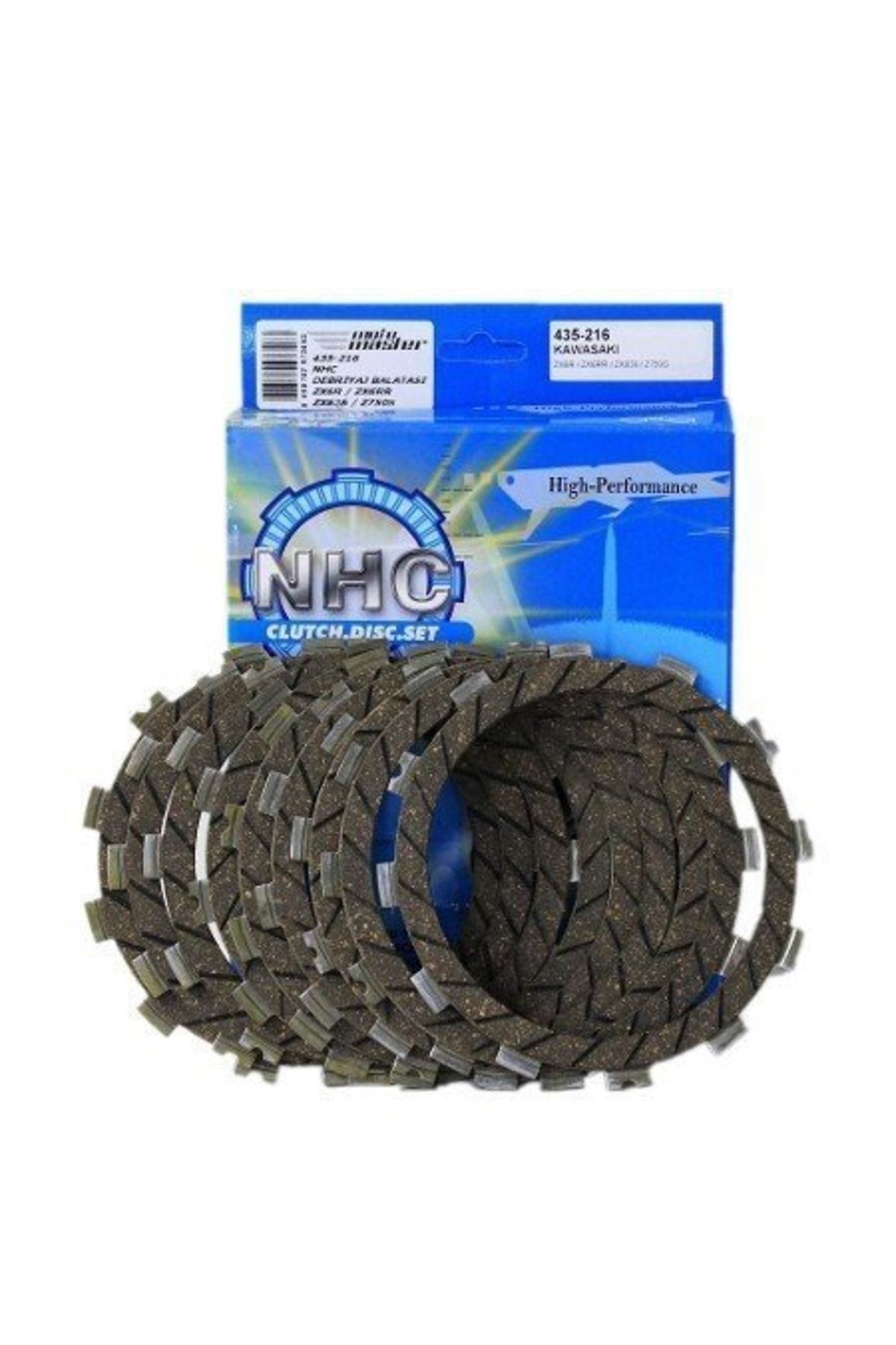 لوازم یدکی موتورسیکلت ZX 12R NHC CLUTCH LINING 2001 06 MOTO11 Kawasaki