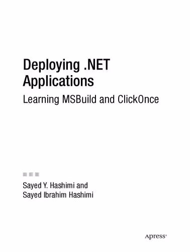 خرید و دانلود نسخه کامل کتاب Deploying .NET Applications
