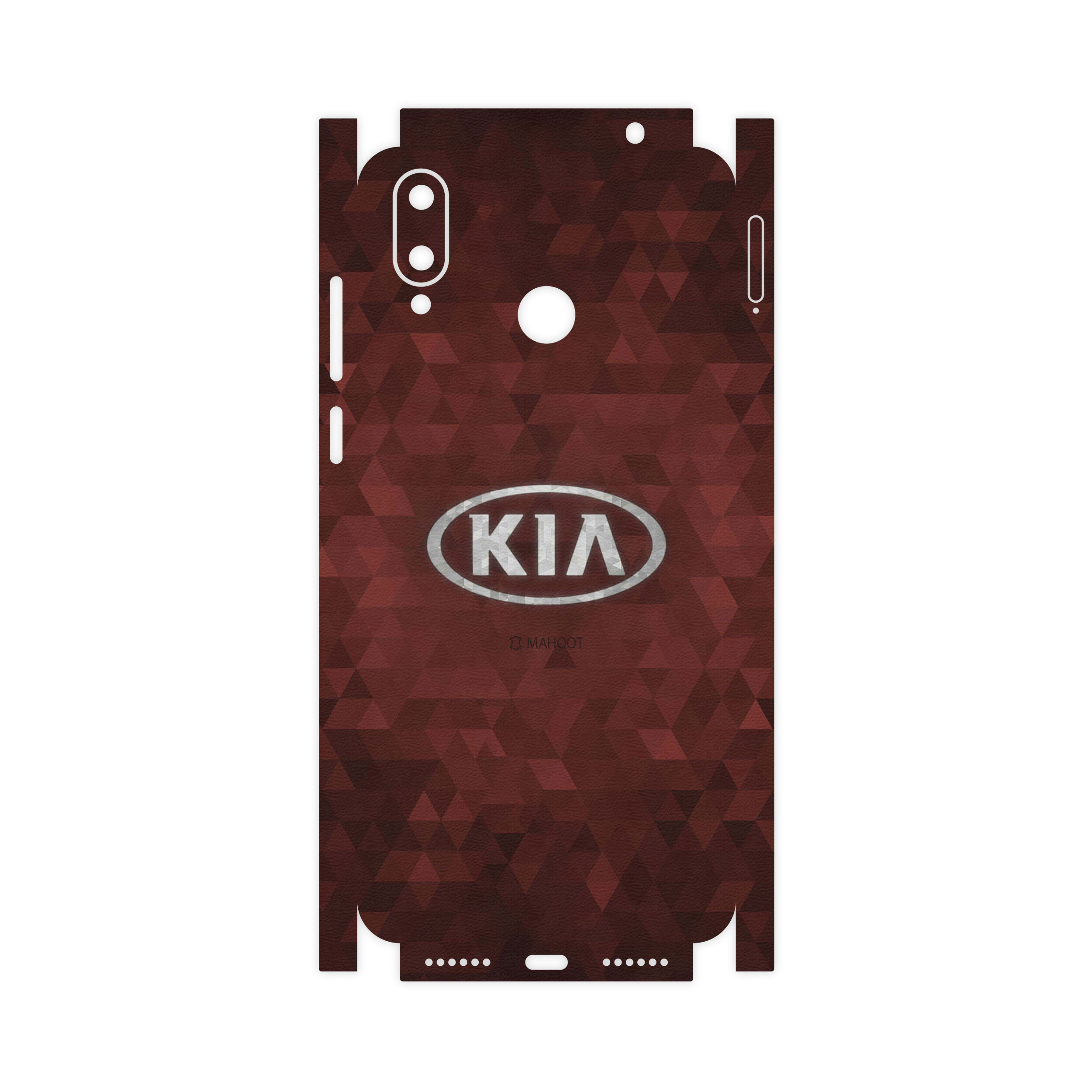 برچسب پوششی ماهوت مدل KIA-Logo-FullSkin مناسب برای گوشی موبایل جی پلاس Q10