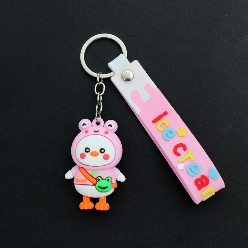 جاکلیدی سیلیکونی جوجه صورتی 32774