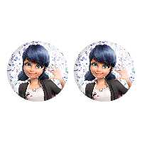 پیکسل خندالو مدل دختر کفشدوزکی کد 3424 به همراه مگنت