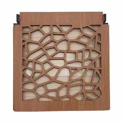 جای کاغذ یادداشت مدل MDF  به همراه کاغذ یادداشت