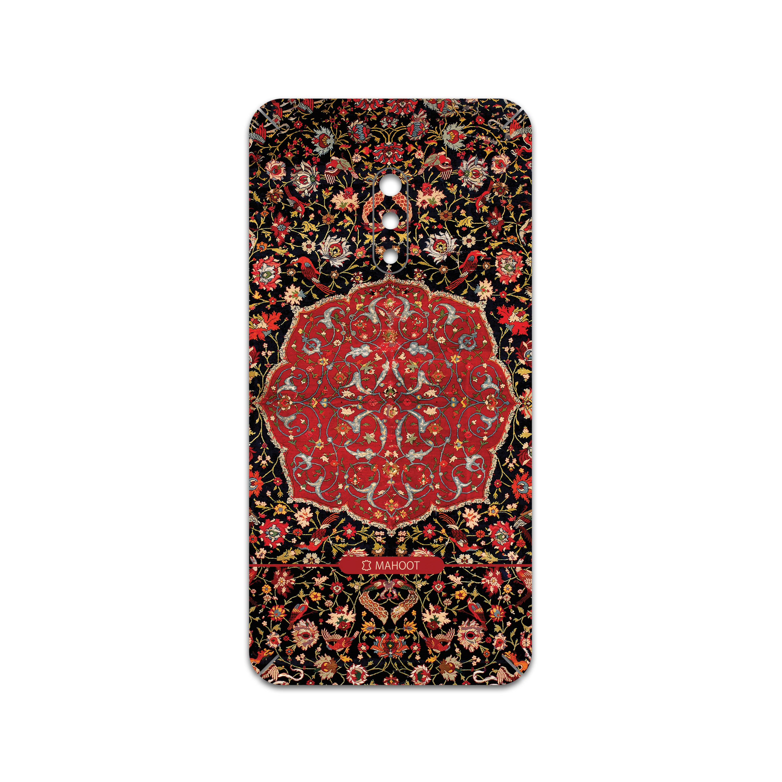 برچسب پوششی ماهوت مدل Persian-Carpet-Red مناسب برای گوشی موبایل اپو Realme X