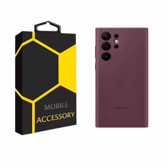 کاور مدل silicone مناسب برای گوشی موبایل سامسونگ Galaxy S22 Ultra 5G