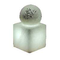 آباژور سنگ نمک مدل گـوی و مــکعب طرح آیـه دار کد 418