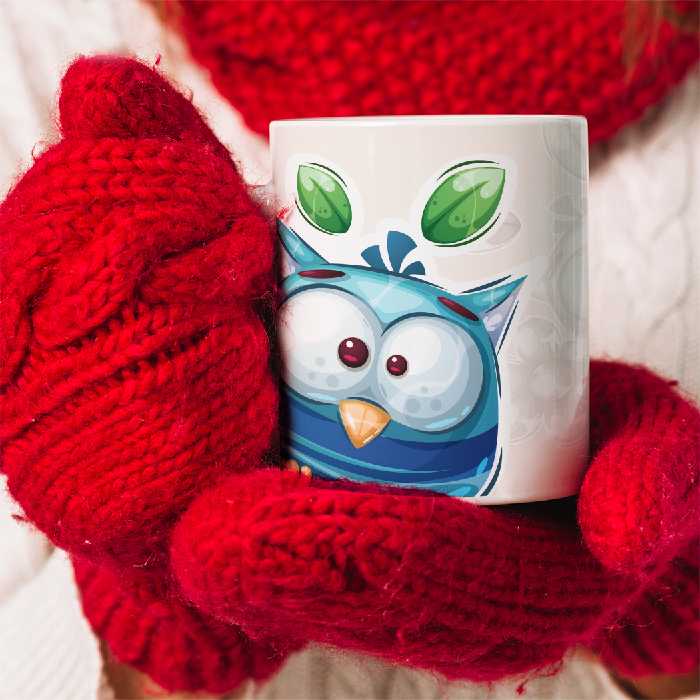 ماگ طرح جغد مدل تارا