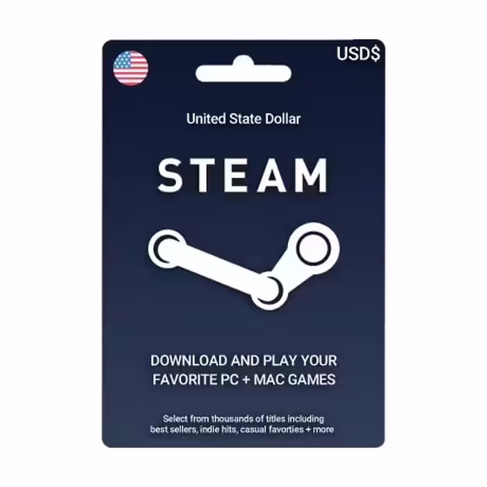 Steam Wallet 18.5 USD Global - استیم والت گلوبال