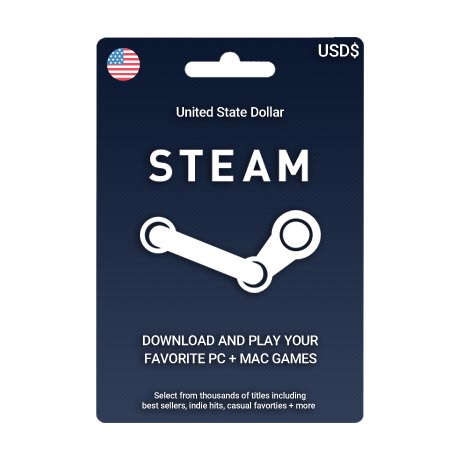 Steam Wallet 185 USD Global - استیم والت گلوبال