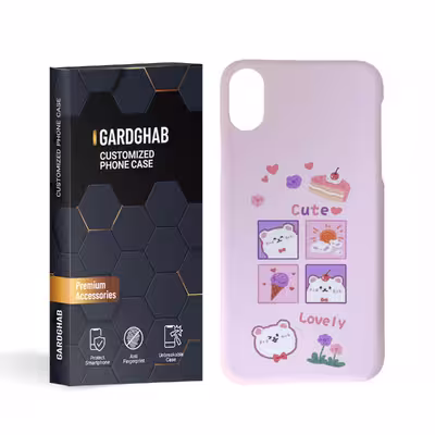 کاور گارد قاب مدل فانتزی مناسب برای گوشی موبایل اپل iphone x xs