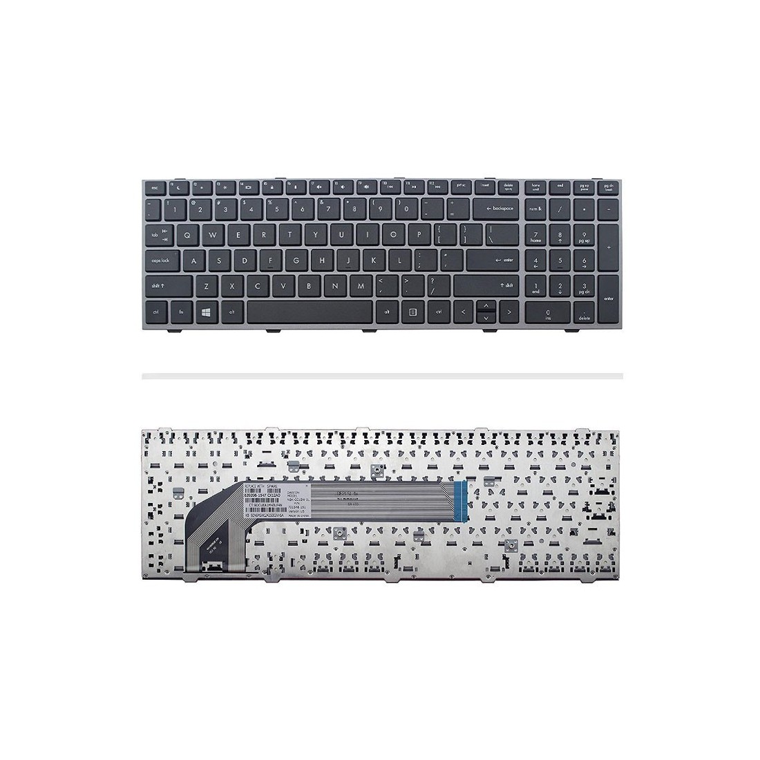 کیبورد لپ‌تاپ اچ‌پی 4540 (ProBook | بافریم نوک مدادی) ®
