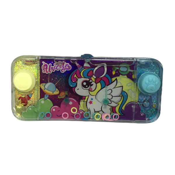 واتر گیم مدل دو دکمه طرح یونیکورن کد 02