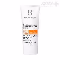 فلوئید ضد آفتاب رنگی بیزانس SPF50 شماره 20 رنگ بژ طبیعی حجم 40 میل