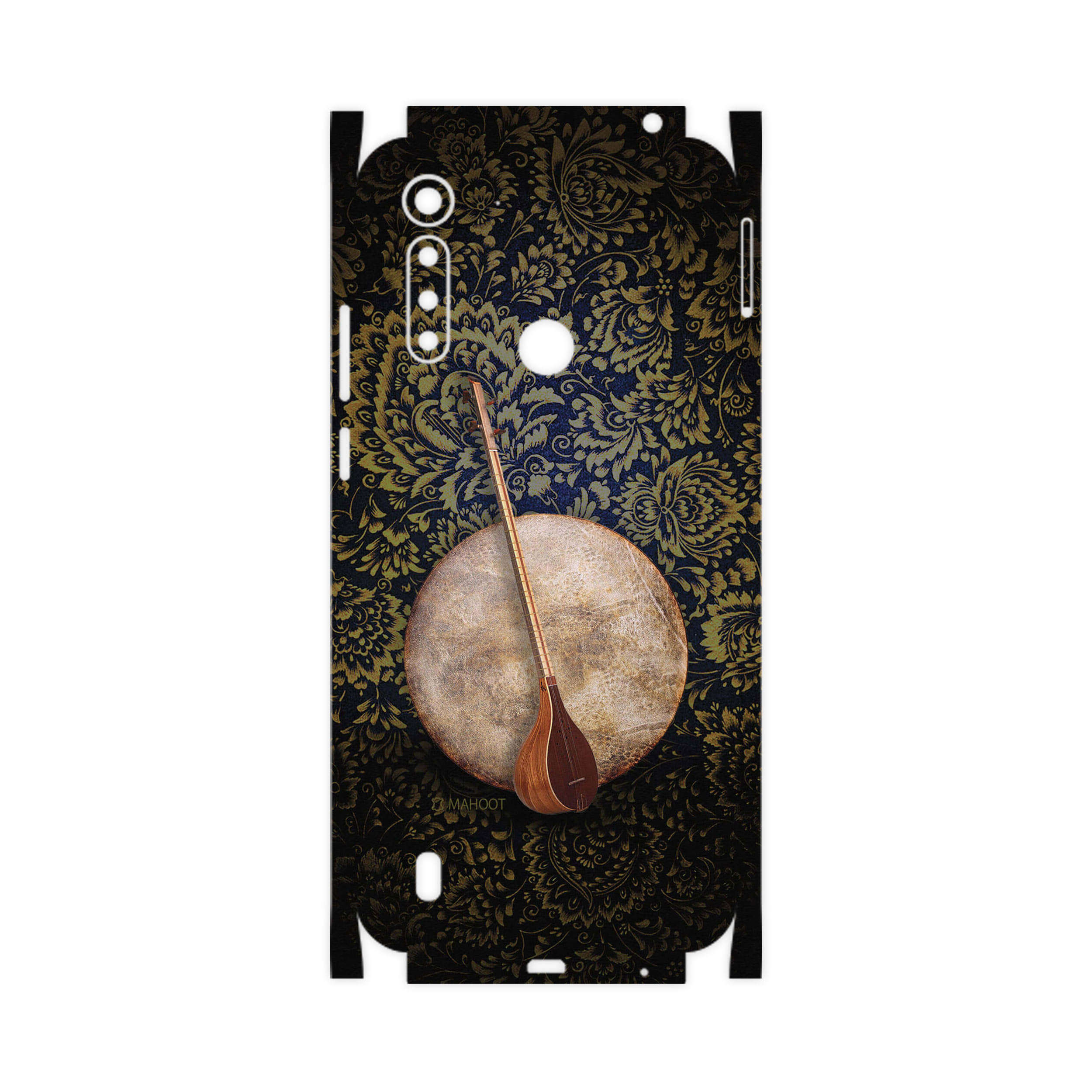 برچسب پوششی ماهوت مدل Setar-Daf-Instruments-FullSkin مناسب برای گوشی موبایل موتورولا Moto G8 Power Lite