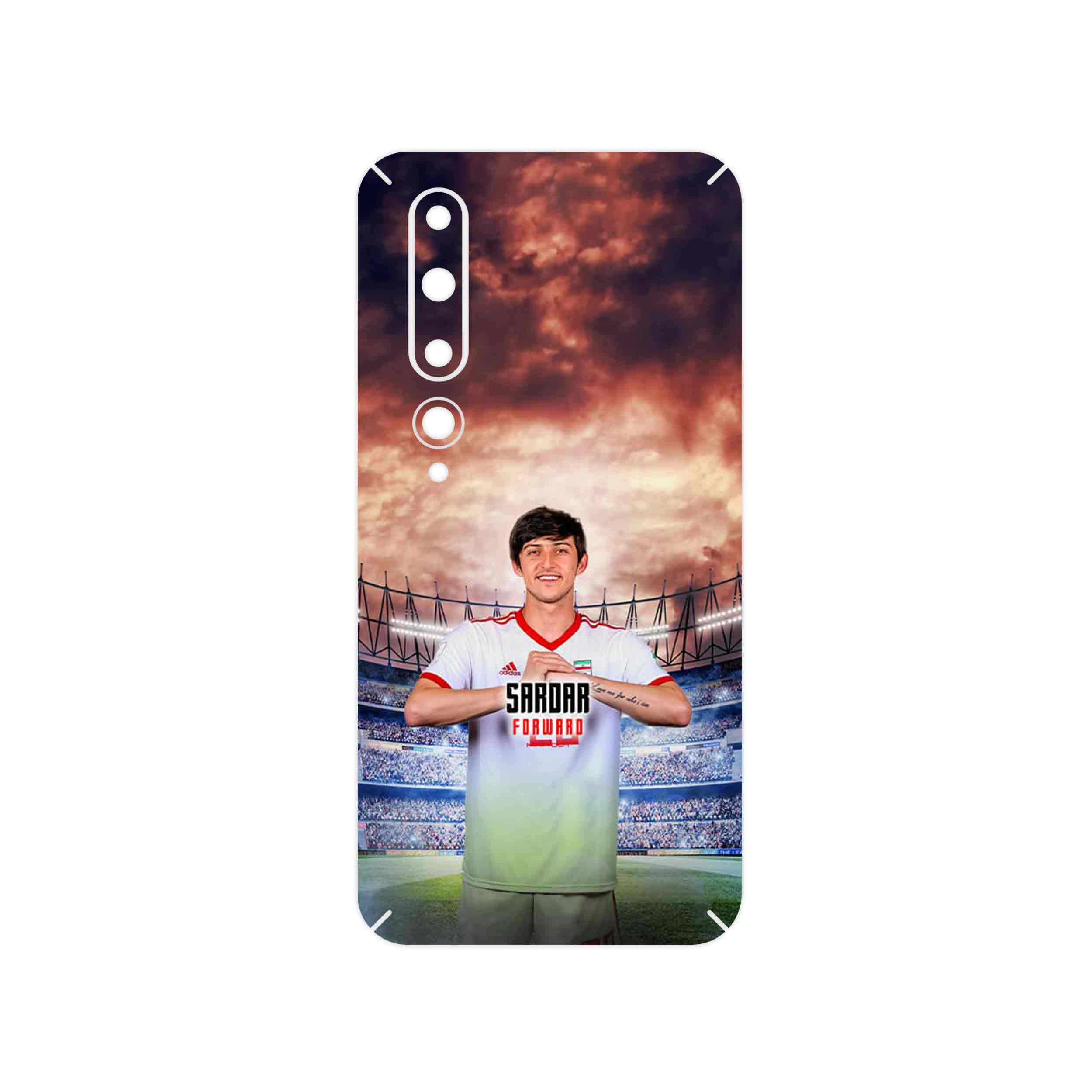 برچسب پوششی ماهوت مدل Sardar Azmoun مناسب برای گوشی موبایل شیائومی Mi 10 5G