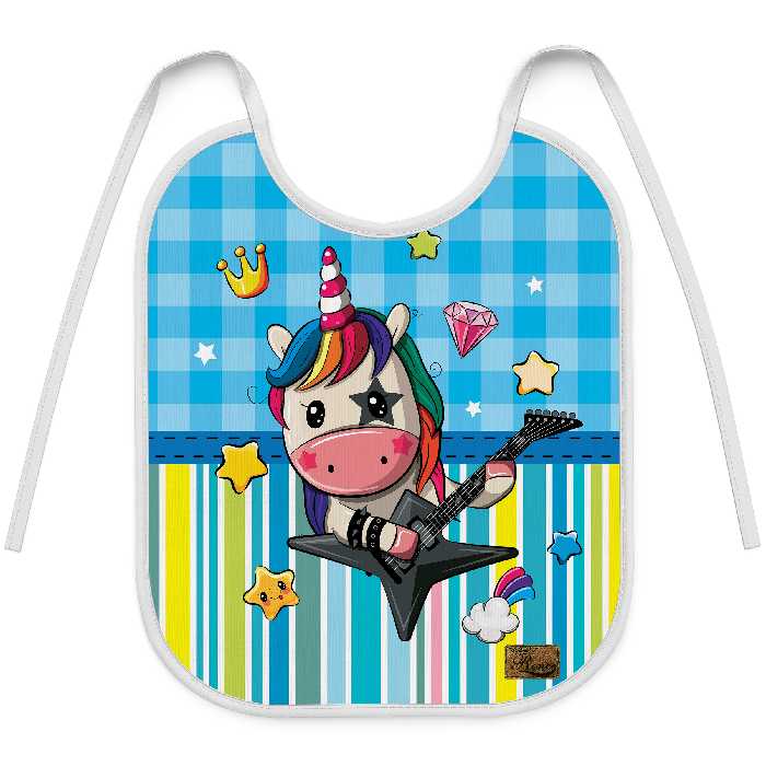  پیشبند نوزادی سه لایه ضد آب سایز 25 در 30 مدل A21-618 شرکت رنس