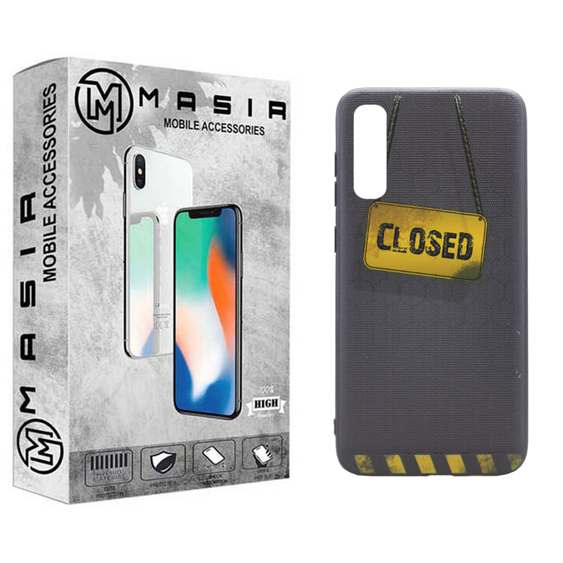 کاور مسیر طرح closed مدل nw-01 مناسب برای گوشی موبایل سامسونگ Galaxy A70 / A70s 