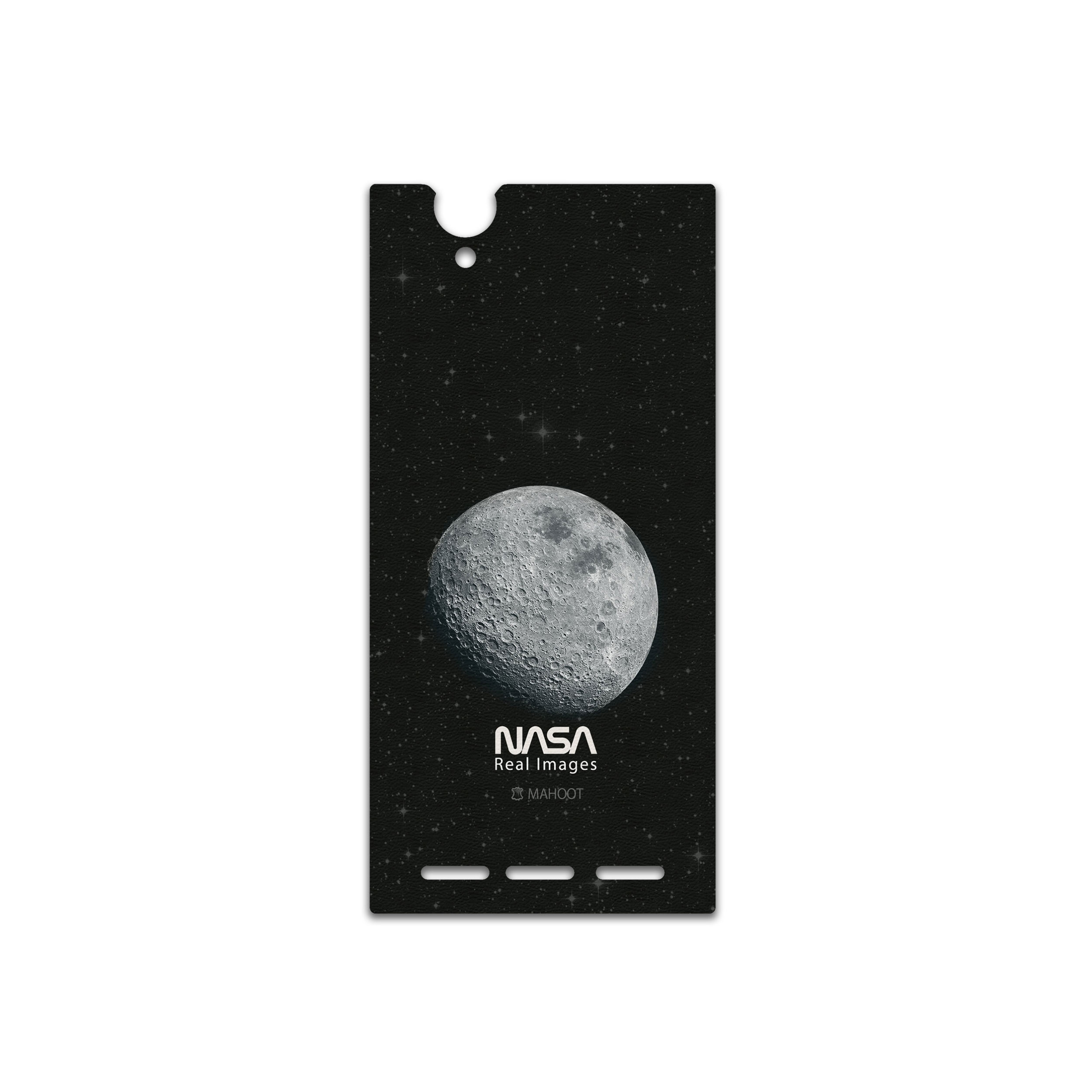 برچسب پوششی ماهوت مدل Moon-By-NASA مناسب برای گوشی موبایل سونی Xperia T2 Ultra