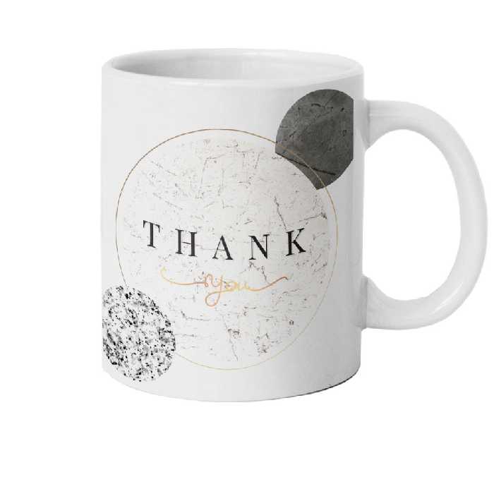 ماگ دارلی طرح Thank مدل M500