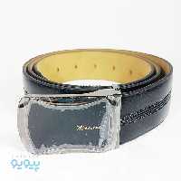 کمربند چرم مصنوعی پلاک ترک رابو کد H2101