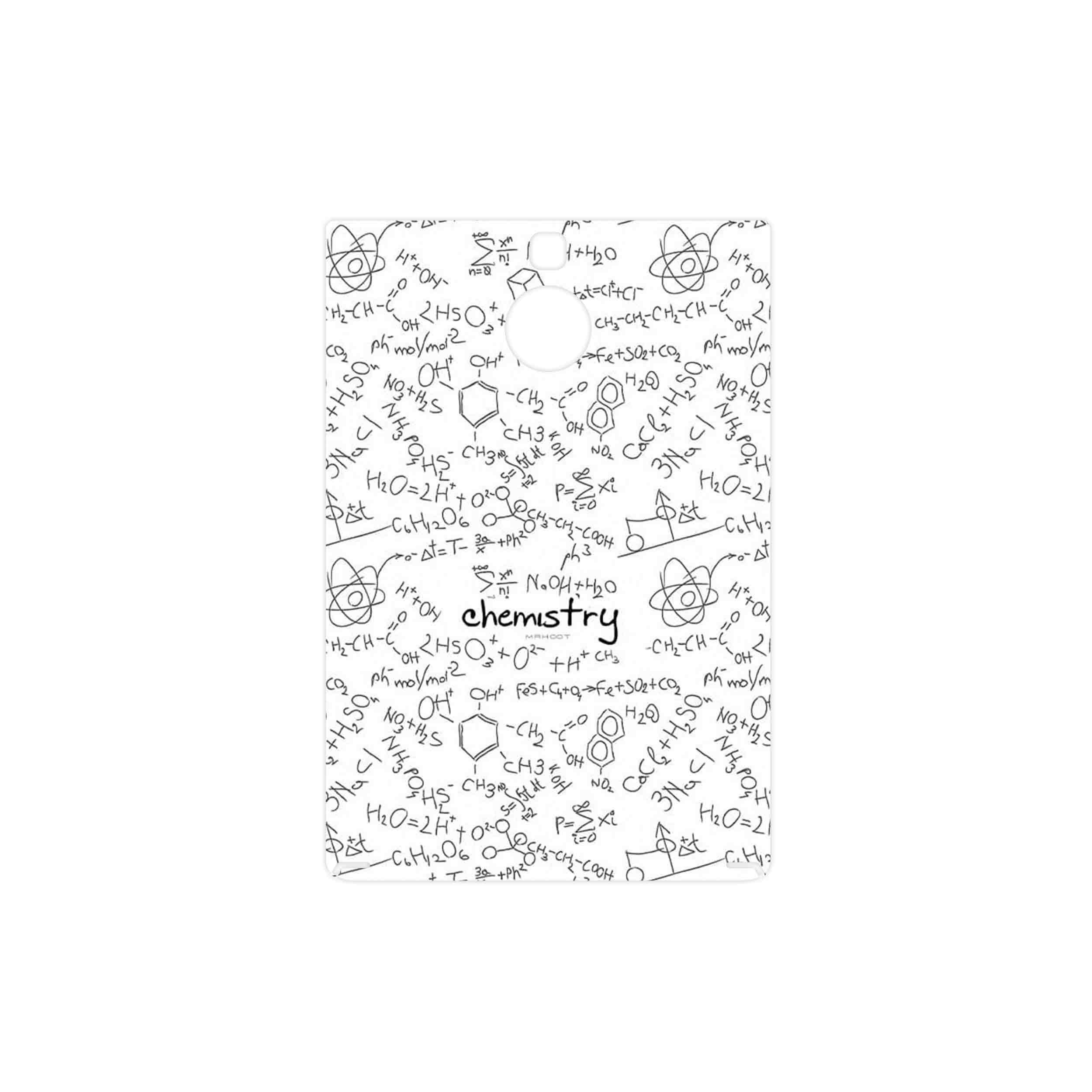 برچسب پوششی ماهوت مدل Chemistry Science مناسب برای گوشی موبایل بلک بری Passport Silver Edition