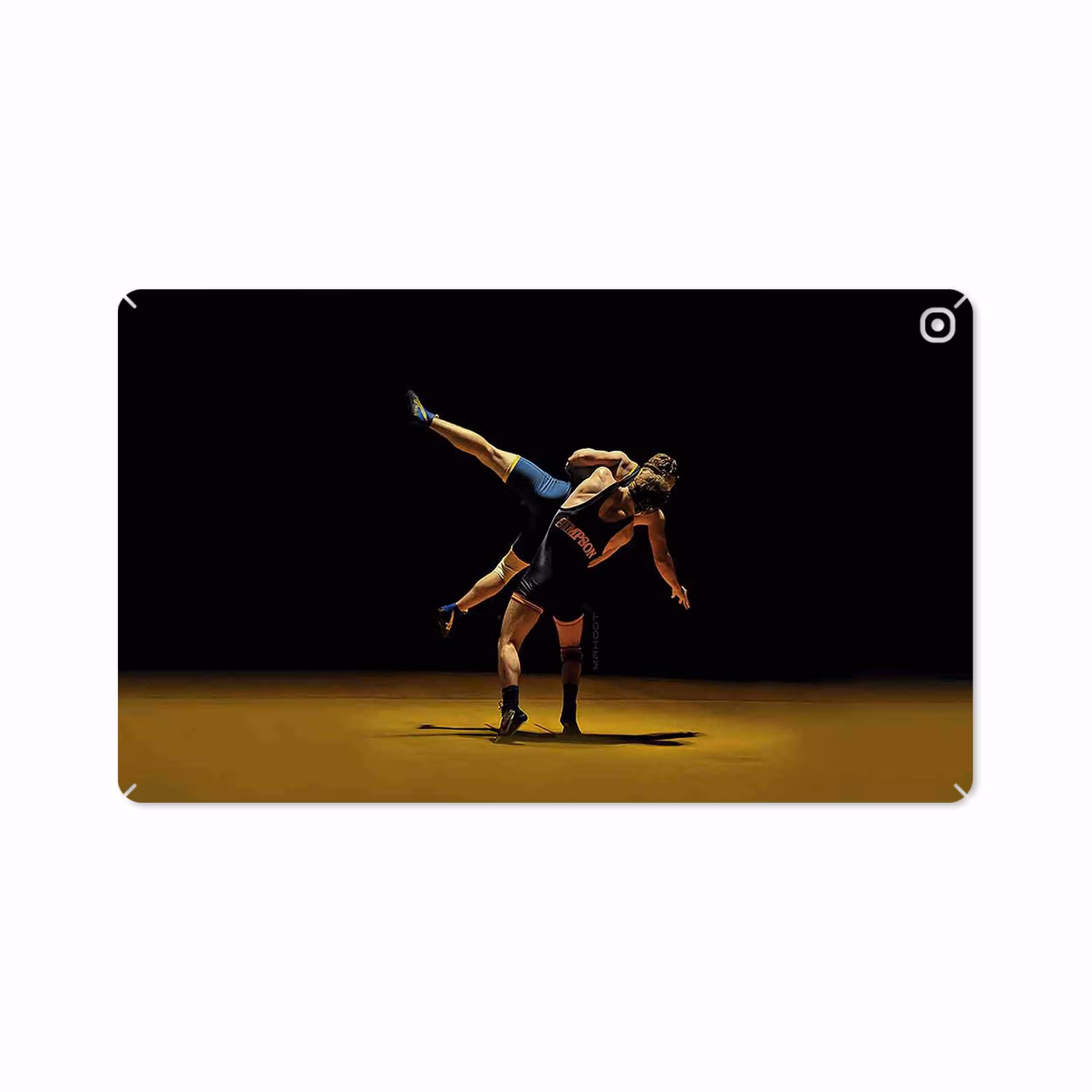 برچسب پوششی ماهوت مدل Wrestling مناسب برای تبلت سامسونگ Galaxy Tab A 10.1 2019 T515