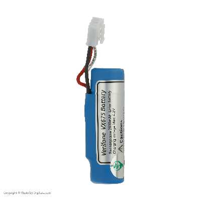 باتری لیتیوم یون کد VX675  ظرفیت 2600 میلی آمپر ساعت مناسب برای دستگاه کارتخوان وریفون 675