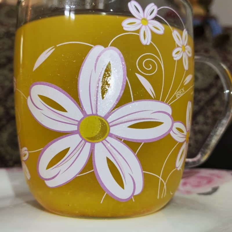 شربت پرتقال ارگانیک خانگی 1 لیتری 