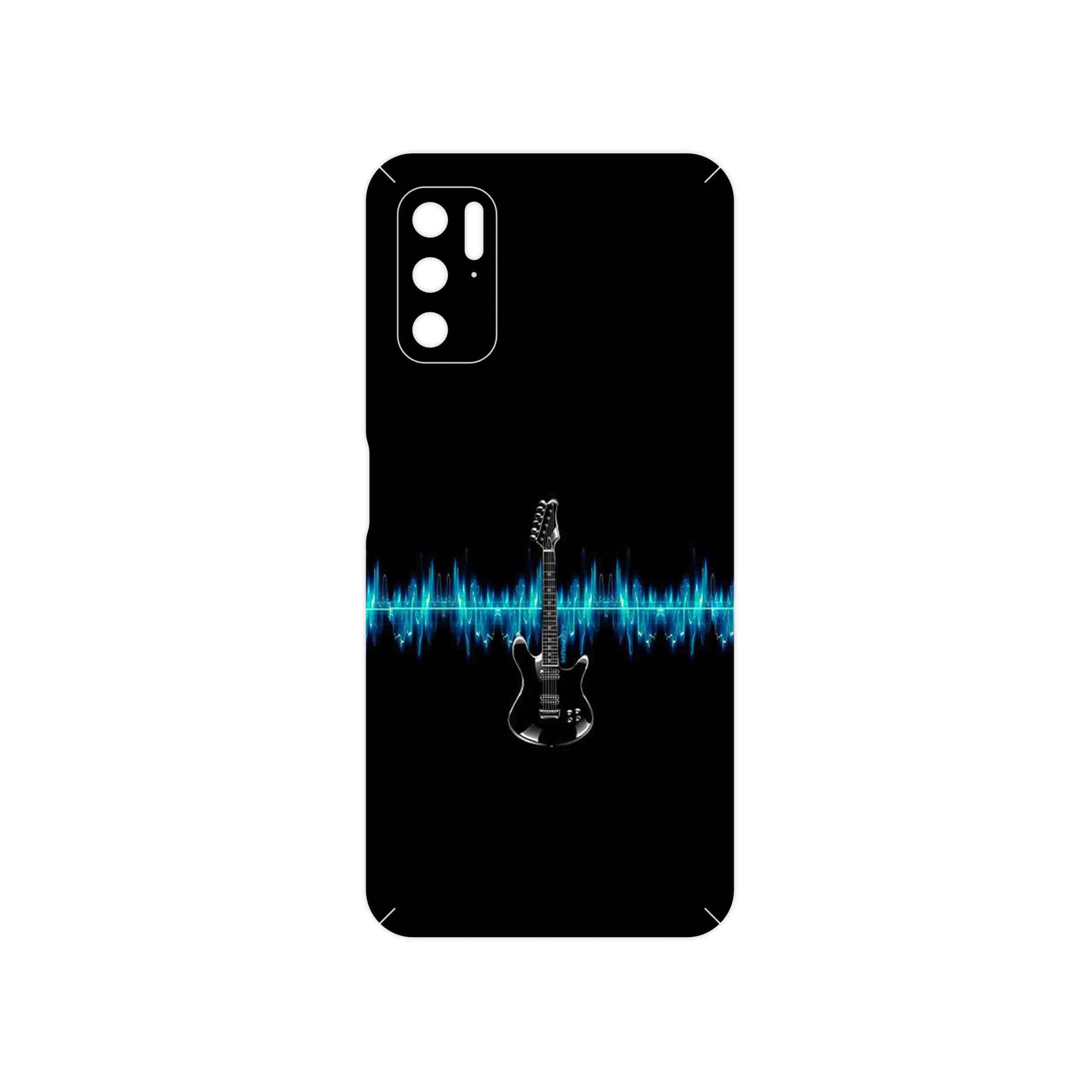 برچسب پوششی ماهوت مدل Electric Guitar مناسب برای گوشی موبایل شیائومی Redmi Note 11SE