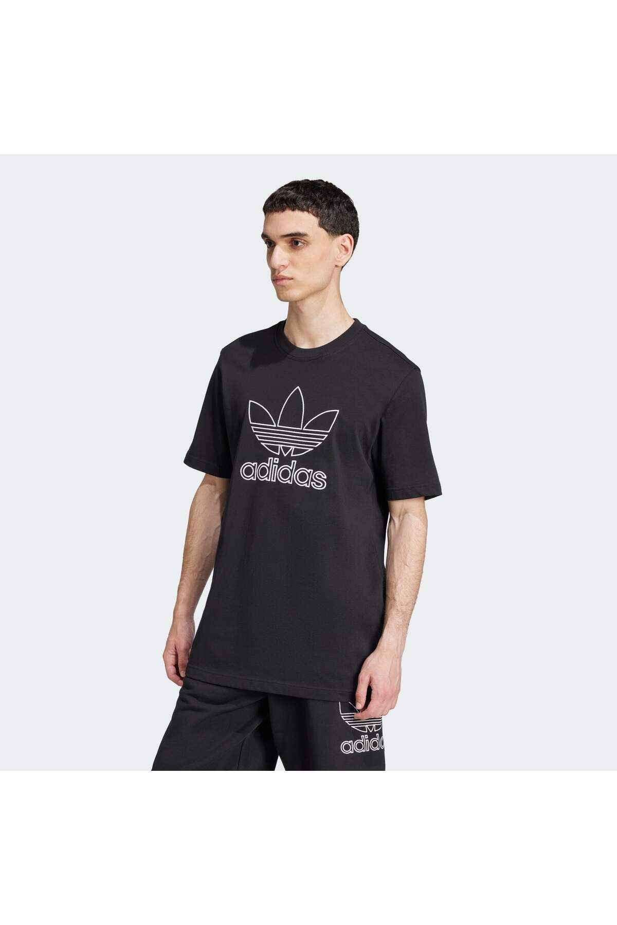 تی شرت مشکی مردانه TEE اورجینال adidas